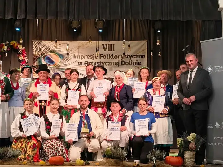 Sukces artystów z gminy Ciężkowice na VIII Inspiracjach Folklorystycznych w Siedlcu