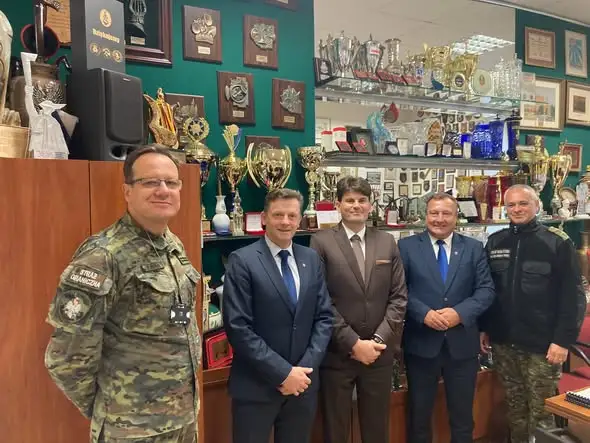 Ryglice dziękują Straży Granicznej za oprawę jubileuszu 725-lecia