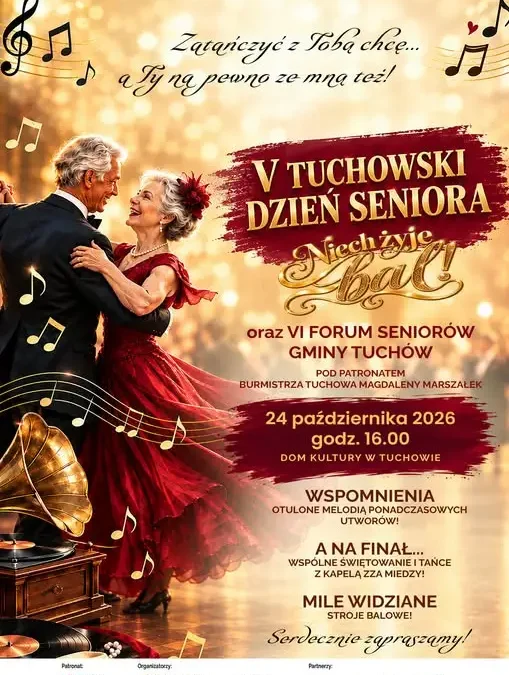 V Tuchowski Dzień Seniora „Niech żyje bal!” – zaproszenie na wyjątkowy wieczór