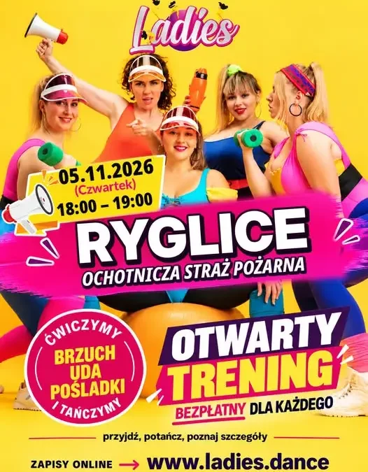 Ryglice: bezpłatny trening tańca LADIES – 5 listopada w OSP