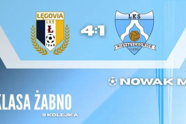 LKS Wietrzychowice bez punktów w Łęgu Tarnowskim. Debiut Krzysztofa Nowaka