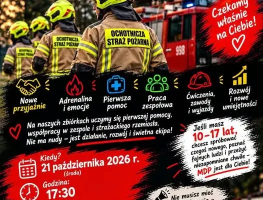 MDP Ryglice zaprasza młodzież na spotkanie naborowe