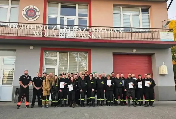 Druhowie z OSP Wietrzychowice zdobyli kwalifikacje ratowników