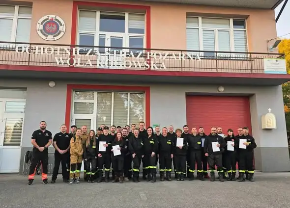 Druhowie z OSP Wietrzychowice zdobyli kwalifikacje ratowników