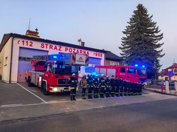 Tuchów oddał hołd strażakom, którzy zginęli w Nisku