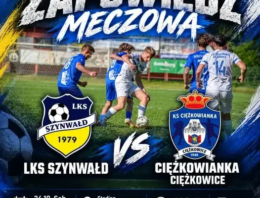 Ciężkowianka Ciężkowice zagra w Szynwałdzie w 11. kolejce klasy A