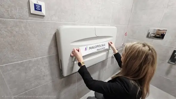 Przewijaki z programu „Małopolska Maluchom” w gminie Wierzchosławice