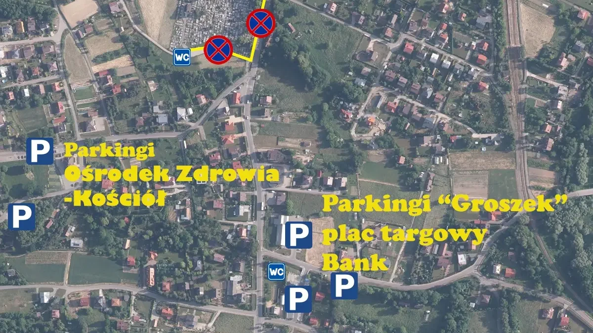 Pleśna: zmiany w organizacji ruchu i parkowania 1 listopada