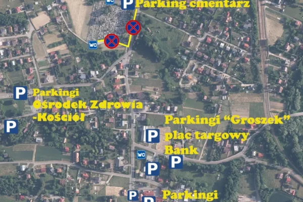 Pleśna: zmiany w organizacji ruchu i parkowania 1 listopada