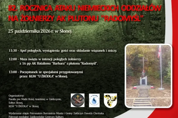Słona: uroczystości patriotyczno-religijne upamiętnią żołnierzy AK